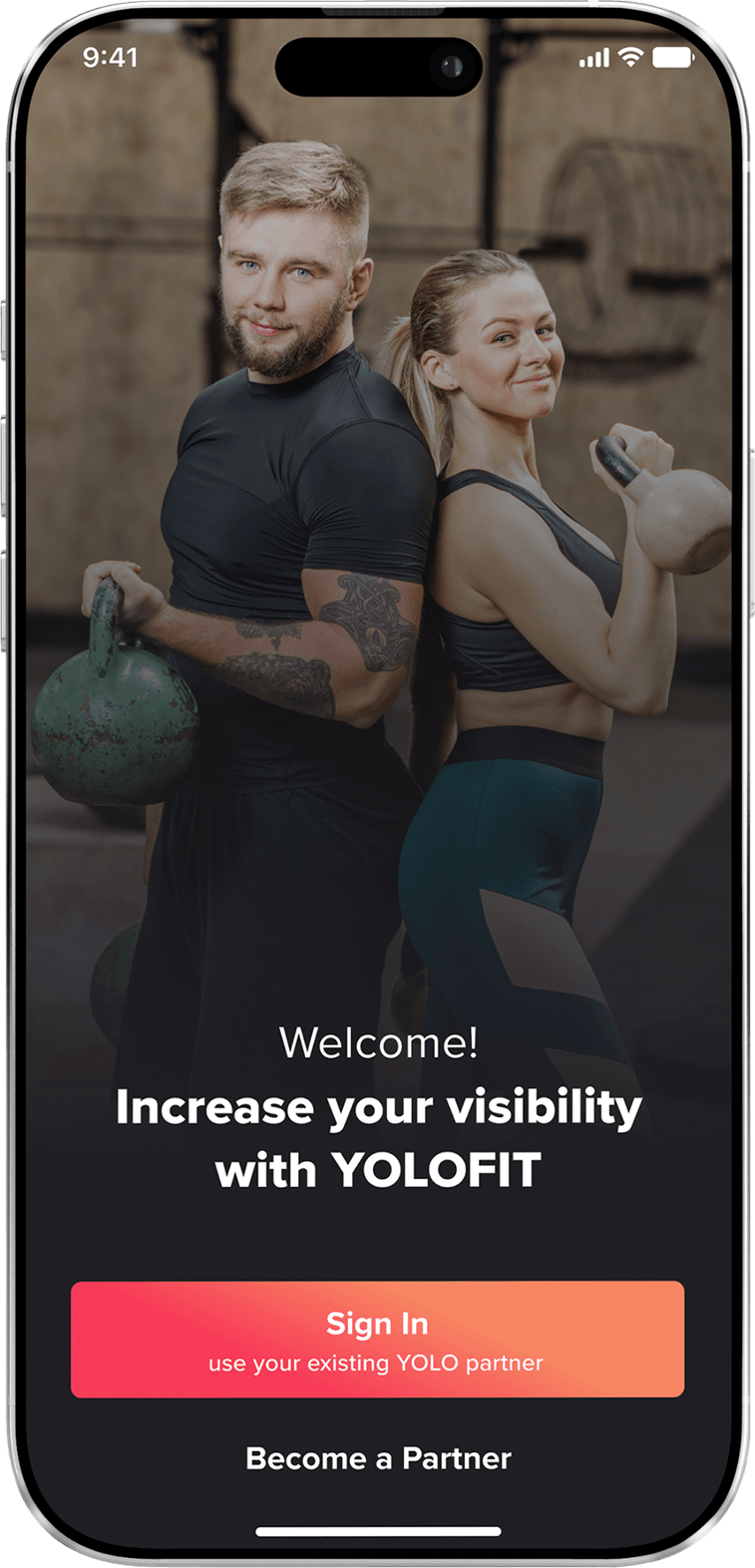 YOLOfit Partner Welcome